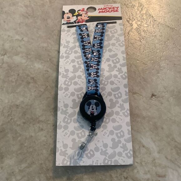 Mickey Mouse Accessories - Mickey Mouse Lanyard NEW